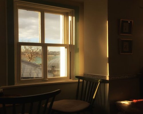 A relaxing view of a calm weekend afternoon at home